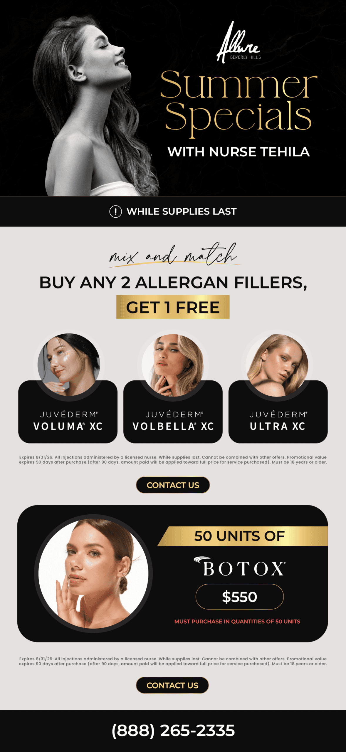 Allure Summer Specials 2026 Newsletter